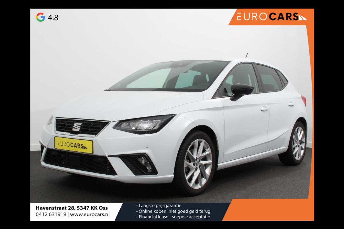 Seat Ibiza 1.0 E-TSI 110pk DSG FR | Adaptive cruise control | Climate control | LED | Verwarmde voorstoelen| Parkeersensoren | Achteruitrij camera | Apple Caplay/ Android Auto