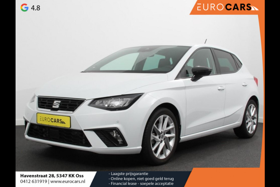 Seat Ibiza 1.0 E-TSI 110pk DSG FR | Adaptive cruise control | Climate control | LED | Verwarmde voorstoelen| Parkeersensoren | Achteruitrij camera | Apple Caplay/ Android Auto