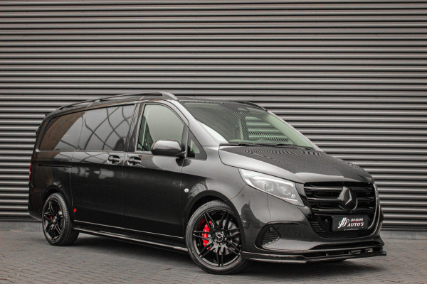 Mercedes-Benz Vito 119 CDI L2 SELECT LANG LEDEREN BEKLEDING / 2XSCHUIFDEUR / BPM VRIJ / VERLAAGD / AMG / APPLE CARPLAY / FULLBLACK