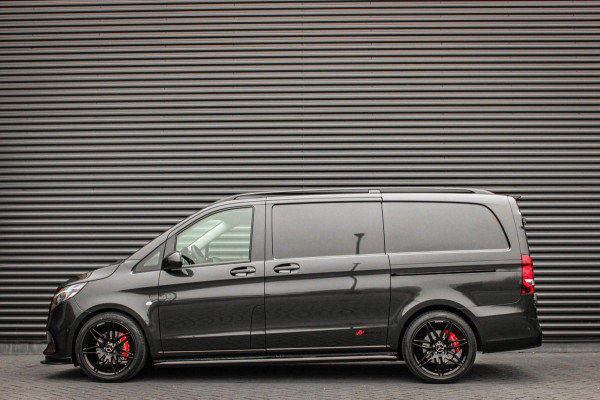 Mercedes-Benz Vito 119 CDI L2 SELECT LANG LEDEREN BEKLEDING / 2XSCHUIFDEUR / BPM VRIJ / VERLAAGD / AMG / APPLE CARPLAY / FULLBLACK