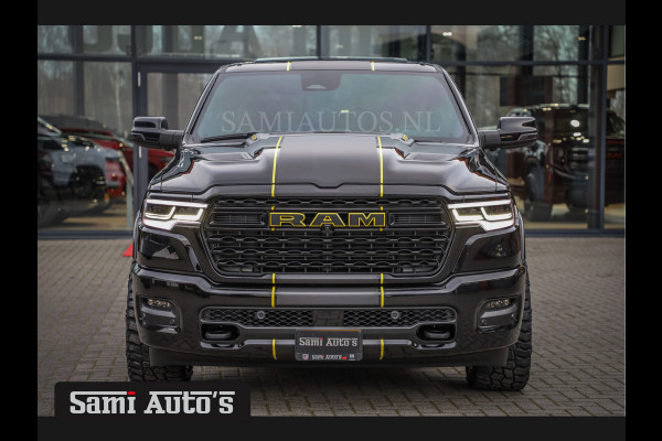 Dodge Ram 1500 DE MEEST LUXUEUZE PICK UP LIMITED NIGHT HIGH OUTPUT H.O 540PK 706 Nm 2025 | XB9 | MASSAGE | BOM VOL | CREW CAB | DUBBELE CABINE | GRIJSKENTEKEN | VOORRAAD NR 2353 - 5412