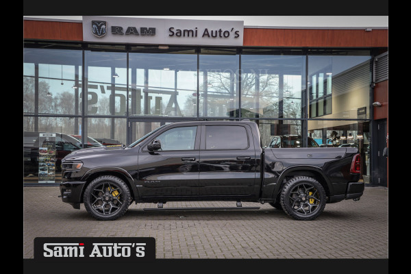 Dodge Ram 1500 DE MEEST LUXUEUZE PICK UP LIMITED NIGHT HIGH OUTPUT H.O 540PK 706 Nm 2025 | XB9 | MASSAGE | BOM VOL | CREW CAB | DUBBELE CABINE | GRIJSKENTEKEN | VOORRAAD NR 2353 - 5412