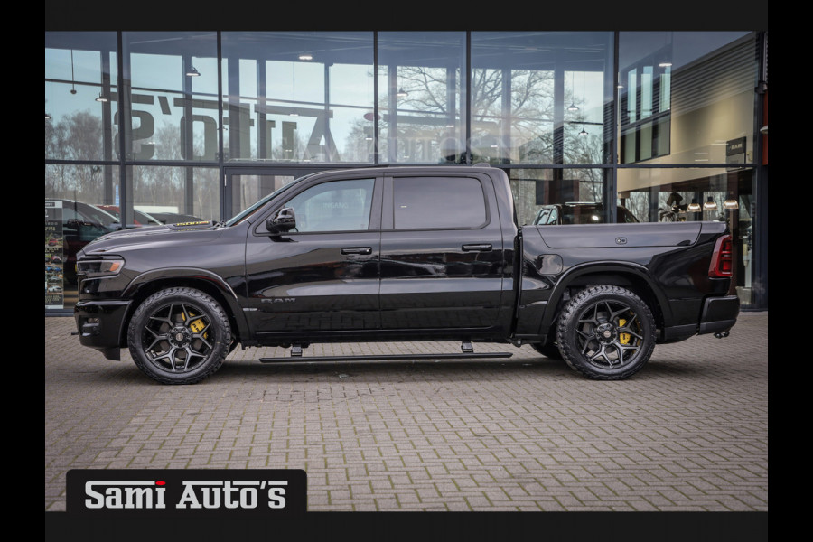 Dodge Ram 1500 LIMITED NIGHT HIGH OUTPUT | DE MEEST LUXUEUZE PICK UP | H.O 540PK 706 Nm 2025 | XB9 | MASSAGE | BOM VOL | CREW CAB | DUBBELE CABINE | GRIJSKENTEKEN | 5 PERSOONS | VOORRAAD NR 2337 - 7694