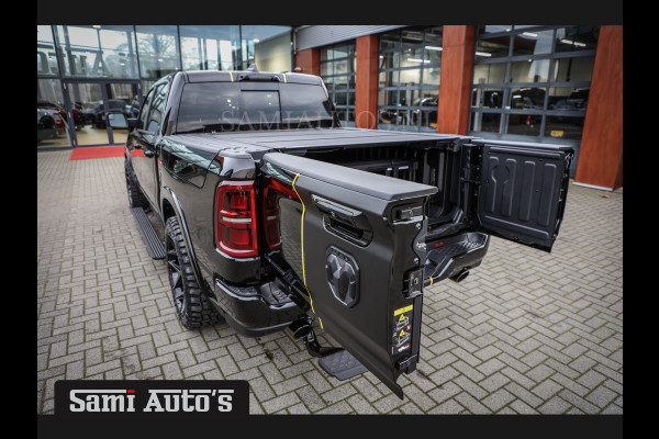 Dodge Ram 1500 LIMITED NIGHT HIGH OUTPUT | DE MEEST LUXUEUZE PICK UP | H.O 540PK 706 Nm 2025 | XB9 | MASSAGE | BOM VOL | CREW CAB | DUBBELE CABINE | GRIJSKENTEKEN | 5 PERSOONS | VOORRAAD NR 2337 - 7694