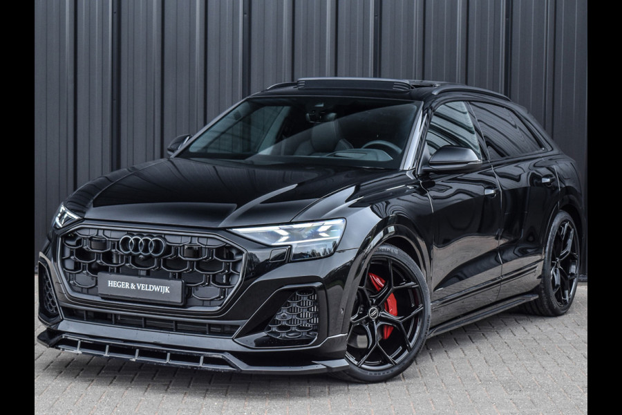 Audi Q8 55TFSI e QUATTRO PRO LINE S COMPETITION | S-SEATS | PANORAMADAK | 4 WIEL BESTURING | B&O SOUND | HEAD-UP | LUCHTVERING | DAB+ |