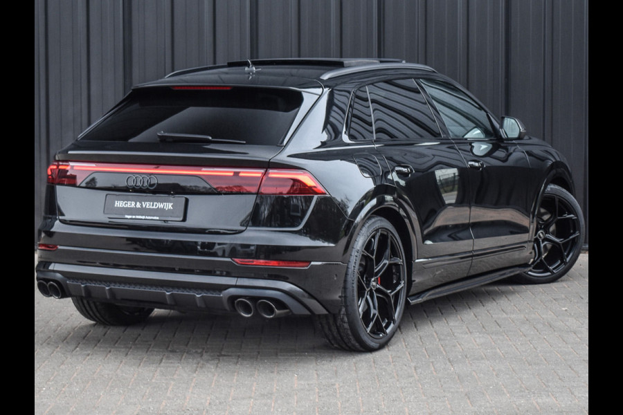 Audi Q8 55TFSI e QUATTRO PRO LINE S COMPETITION | S-SEATS | PANORAMADAK | 4 WIEL BESTURING | B&O SOUND | HEAD-UP | LUCHTVERING | DAB+ |