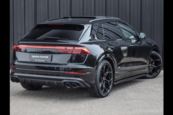 Audi Q8 55TFSI e QUATTRO PRO LINE S COMPETITION | S-SEATS | PANORAMADAK | 4 WIEL BESTURING | B&O SOUND | HEAD-UP | LUCHTVERING | DAB+ |