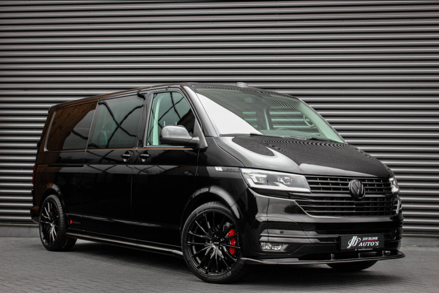 Volkswagen Transporter 2.0 TDI L2H1 150PK BULLI FULL BLACK / JB- EDITION / 2X SCHUIFDEUR / VERLAGINGSVEREN / DUBBEL CABINE / FULL