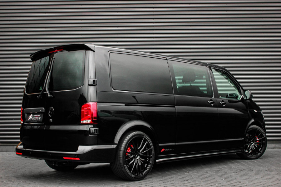 Volkswagen Transporter 2.0 TDI L2H1 150PK BULLI FULL BLACK / JB- EDITION / 2X SCHUIFDEUR / VERLAGINGSVEREN / DUBBEL CABINE / FULL