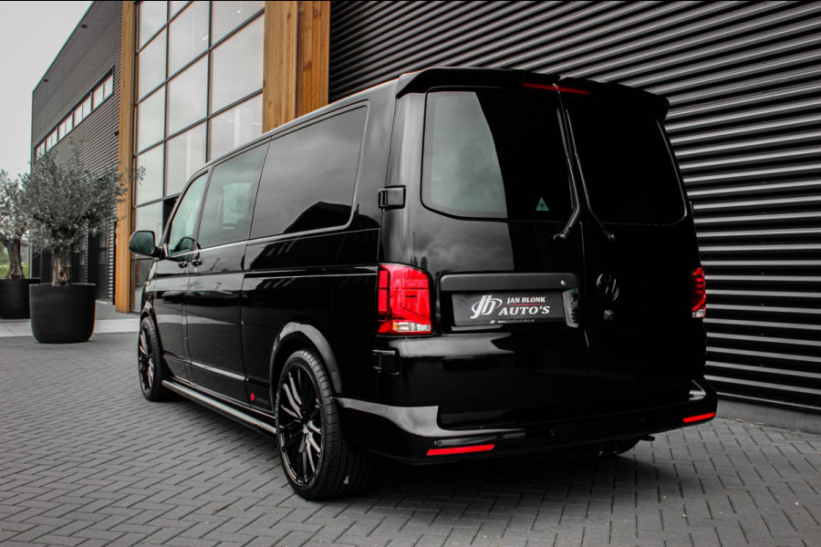 Volkswagen Transporter 2.0 TDI L2H1 150PK BULLI FULL BLACK / JB- EDITION / 2X SCHUIFDEUR / VERLAGINGSVEREN / DUBBEL CABINE / FULL