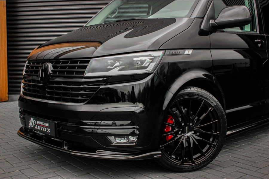 Volkswagen Transporter 2.0 TDI L2H1 150PK BULLI FULL BLACK / JB- EDITION / 2X SCHUIFDEUR / VERLAGINGSVEREN / DUBBEL CABINE / FULL