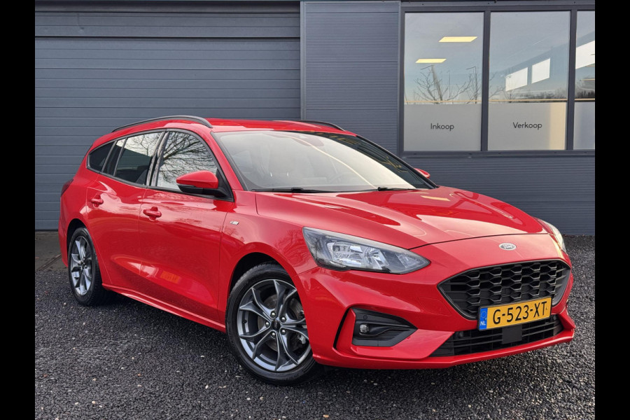 Ford FOCUS Wagon 1.0 EcoBoost ST Line Business 1e Eigenaar,Navi,Clima,Cruise,PDC V+A,125pk,6 Bak,N.A.P,Nieuwe Apk bij Aflevering