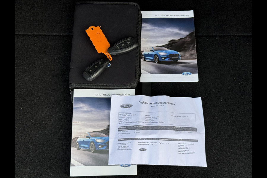 Ford FOCUS Wagon 1.0 EcoBoost ST Line Business 1e Eigenaar,Navi,Clima,Cruise,PDC V+A,125pk,6 Bak,N.A.P,Nieuwe Apk bij Aflevering