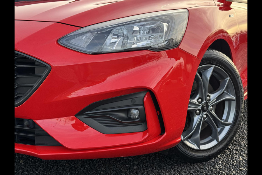 Ford FOCUS Wagon 1.0 EcoBoost ST Line Business 1e Eigenaar,Navi,Clima,Cruise,PDC V+A,125pk,6 Bak,N.A.P,Nieuwe Apk bij Aflevering