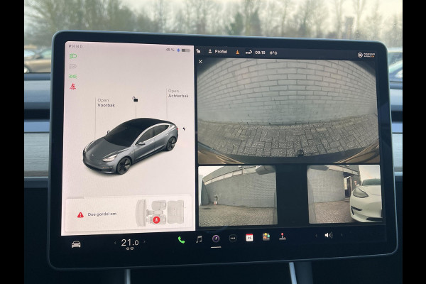 Tesla Model 3 Long Range AWD 75 kWh Trekhaak,1e Eigenaar,Autopilot,Panodak,BTW Auto,Leder,360 Camera,NL Auto,Lmv,N.A.P,APK tot 12-2025