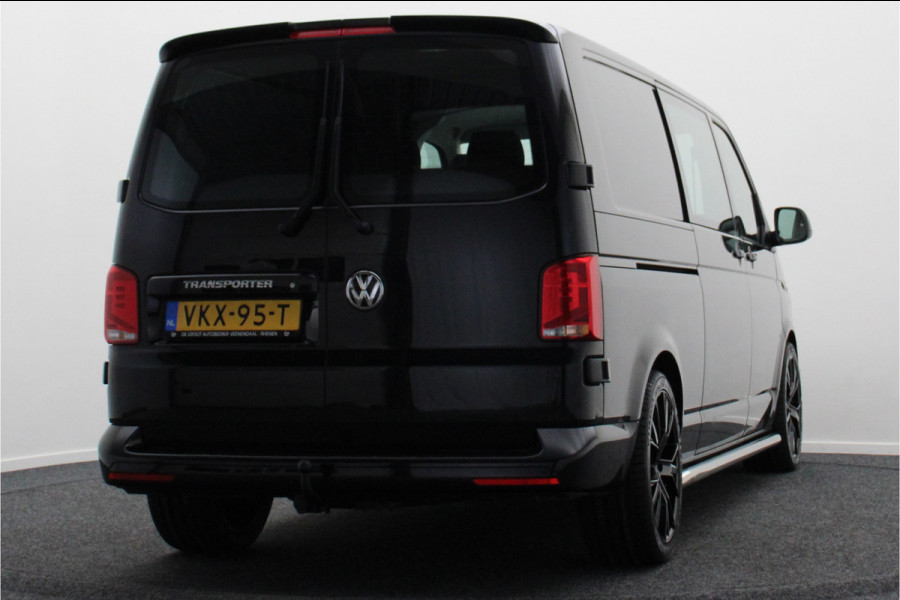 Volkswagen Transporter 2.0 TDI L2H1 DC Comfortline 5-Zits, Airco, Cruise, PDC, Navigatie, Trekhaak, Side-Bars, DAB, 20''