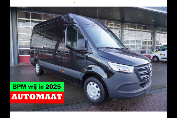 Mercedes-Benz Sprinter 317 CDI 170PK L2H2 Pro automaat Schuifdeur Links en Rechts Nr. V007 | Trekhaak 3.500 KG | Climate | Cruise | Apple/Android | Blis | Camera