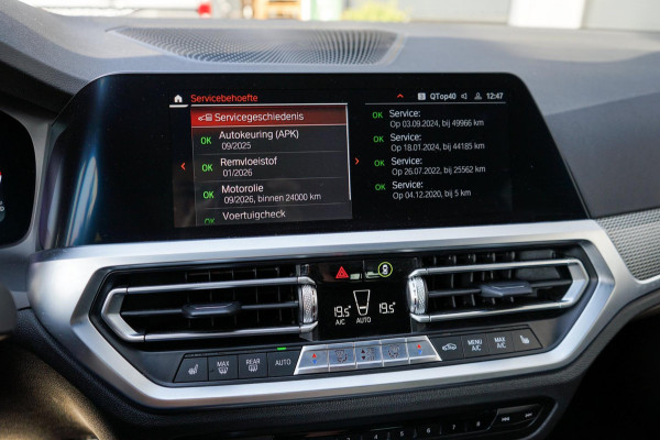 BMW 3 Serie Touring 320d High Executive, M-pakket, Adaptief onderstel, Achteruitrij camera, Adaptieve Cruisecontrol, Apple Carplay