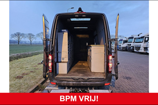 Mercedes-Benz Sprinter 316 CDI L2H2, aut, airco, navi, 3.5 trekhaak, camera, cruise, NAP, Euro6!