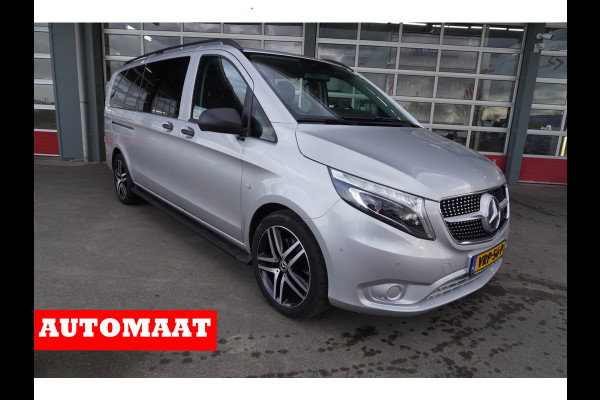 Mercedes-Benz Vito 124 CDI 237PK Extra Lang Tourer Select Dubbelcabine Schuifdeur L + R Automaat Nr. V110 | Climate/ Cruise/ Navi/Camera/Alarm/ Diamond grille