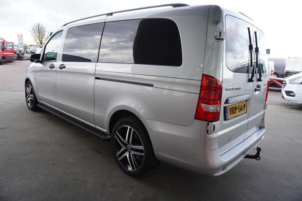 Mercedes-Benz Vito 124 CDI 237PK Extra Lang Tourer Select Dubbelcabine Schuifdeur L + R Automaat Nr. V110 | Climate/ Cruise/ Navi/Camera/Alarm/ Diamond grille