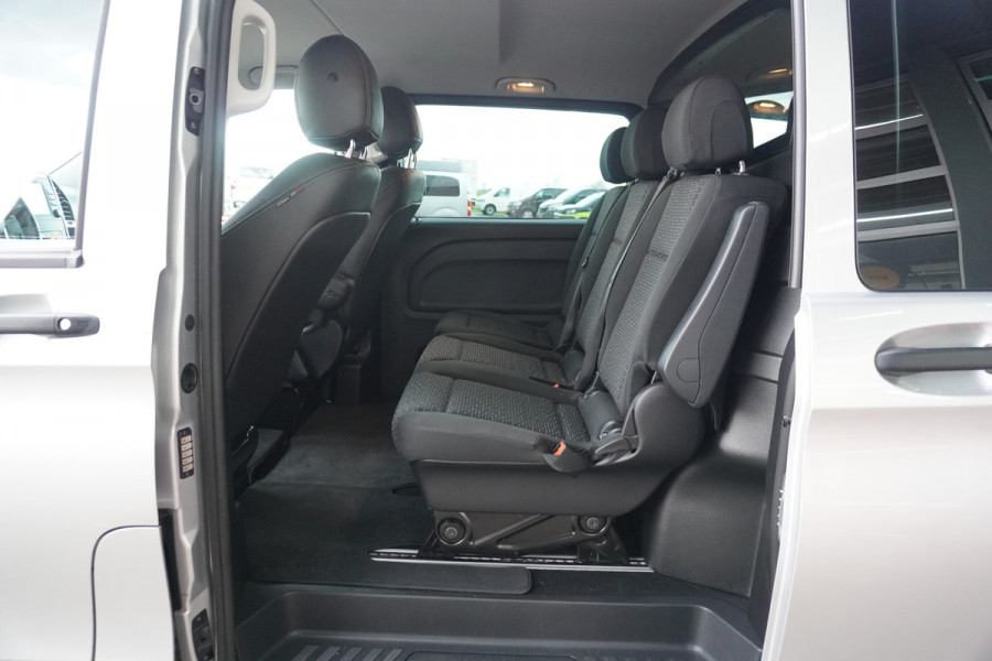 Mercedes-Benz Vito 124 CDI 237PK Extra Lang Tourer Select Dubbelcabine Schuifdeur L + R Automaat Nr. V110 | Climate/ Cruise/ Navi/Camera/Alarm/ Diamond grille