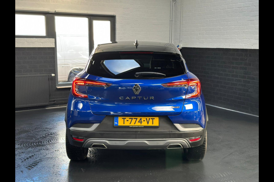 Renault Captur 1.3 Mild Hybrid 160 R.S. Line, Vol opties, Led, Camera, Bose, 1/2 leder, DAB, Navi, Carplay, nieuwstaat