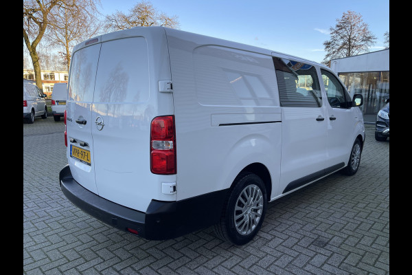 Opel Vivaro 2.0 CDTI 150pk L3H1 / DC 5 persoons / BPM vrij / vaste prijs rijklaar € 19.950 ex btw / lease vanaf € 366 / airco / cruise / stoelverwarming / pdc voor en achter !