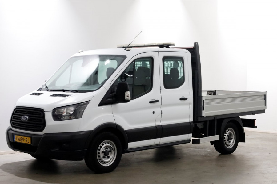 Ford Transit 350 2.0 TDCI 130pk E6 L2H1 D.C. Open laadbak Airco/Navi 08-2018