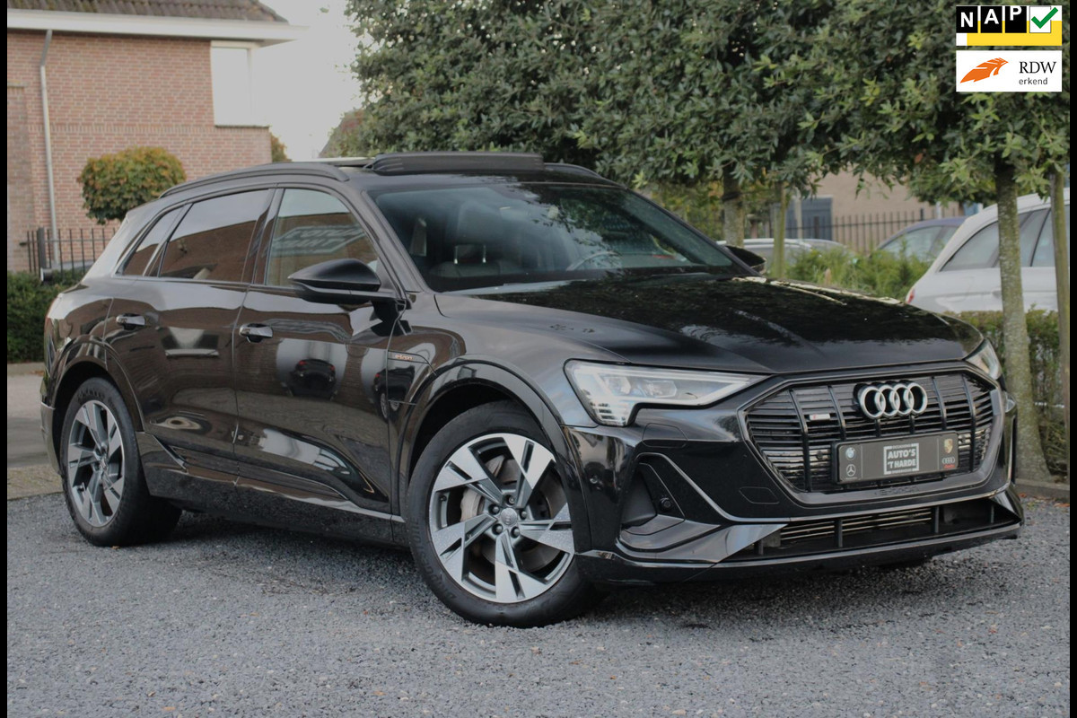 Audi e-tron 50 Quattro Launch Black Edition S-Line Adaptive Pano Luchtvering 20''