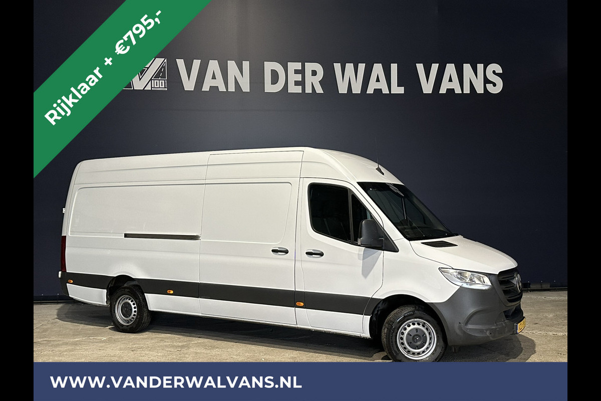 Mercedes-Benz Sprinter 317 CDI 170pk L3H2 Euro6 RIJKLAAR Airco | Camera | Navigatie | Trekhaak | Cruisecontrol Parkeersensoren, Bijrijdersbank, mbux