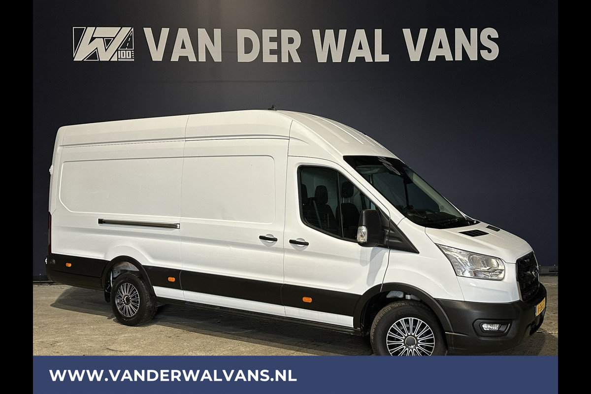 Ford Transit 2.0 TDCI 130pk L4H3 Jumbo Euro6 Airco | Camera | Navigatie | Apple Carplay | Cruisecontrol Android Auto, Parkeersensoren, Verwarmde voorruit, Stoelverwarming, Bijrijdersbank