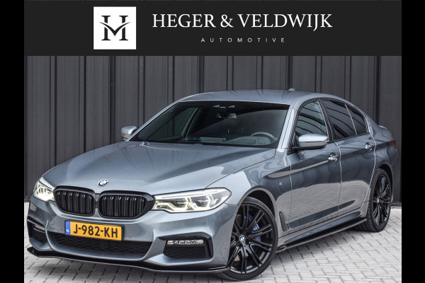 BMW 5 Serie 540i High Executive M-SPORT | HEAD UP | ACHTERUITRIJ CAMERA | STOEL- EN STUUR VERWARMING | HARMAN / KARDON AUDIO | AMBIANCE INTE