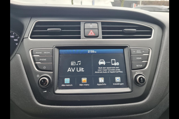 Hyundai i20 1.0 T-GDI Comfort Apple Carplay/ Android Auto / Parkeercamera + sensoren achter