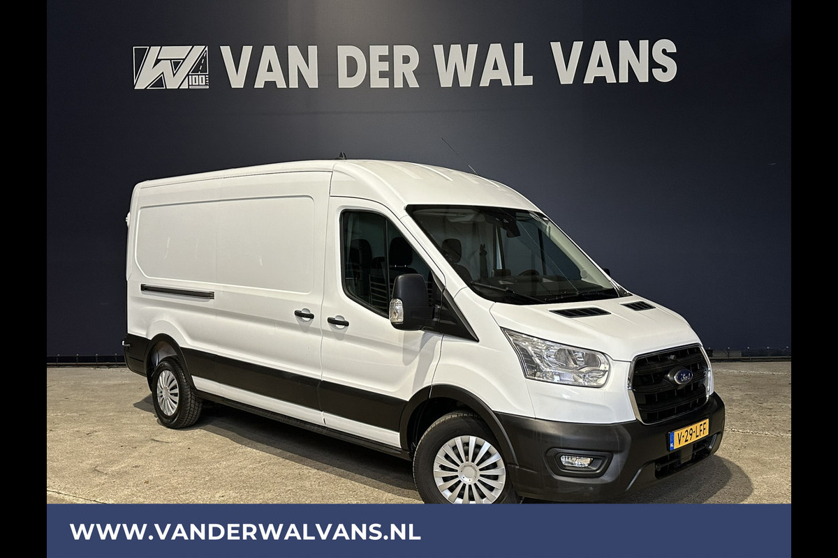 Ford Transit 2.0 TDCI 131pk L3H2 Euro6 Airco | Navigatie | Camera | Cruisecontrol | Apple Carplay | Stoelverwarming Android Auto, Parkeersensoren, Verwarmde voorruit, Bijrijdersbank