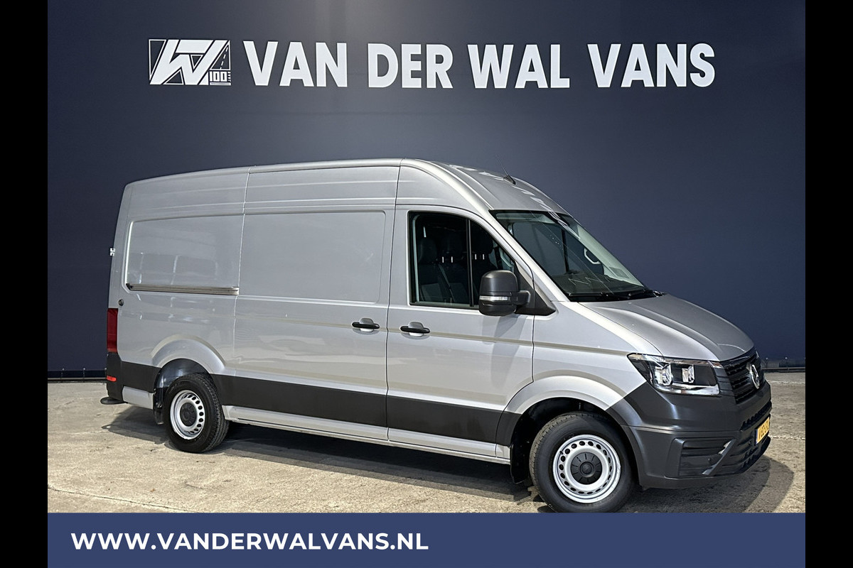 Volkswagen Crafter 2.0 TDI 141pk L3H3 L2H2 Euro6 Airco | Camera | Cruisecontrol | Apple Carplay Android Auto, Chauffeursstoel, Parkeersensoren, Bijrijdersbank, 3000kg Trekvermogen