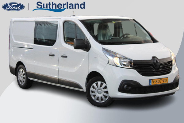 Renault Trafic 1.6 dCi T29 L2H1 DC Luxe | 145pk | Dubbele Cabine | Trekhaak | Cruise Control | Navigatie |