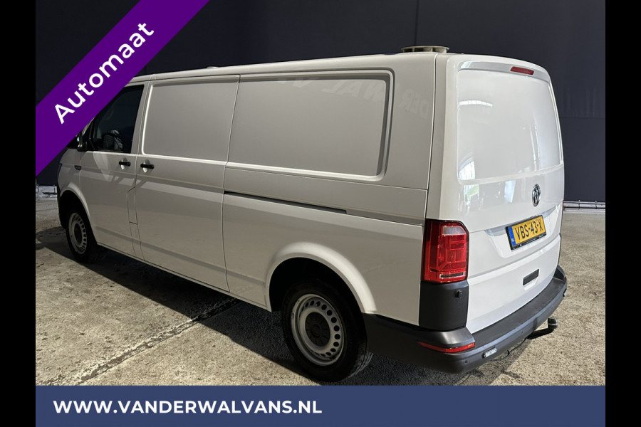 Volkswagen Transporter 2.0 TDI 150pk Automaat L2H1 Euro6 Airco | 2x zijdeur | Omvormer | Camera | Navigatie Apple Carplay, Android Auto, Cruisecontrol, Trekhaak, Parkeersensoren, Achterklep