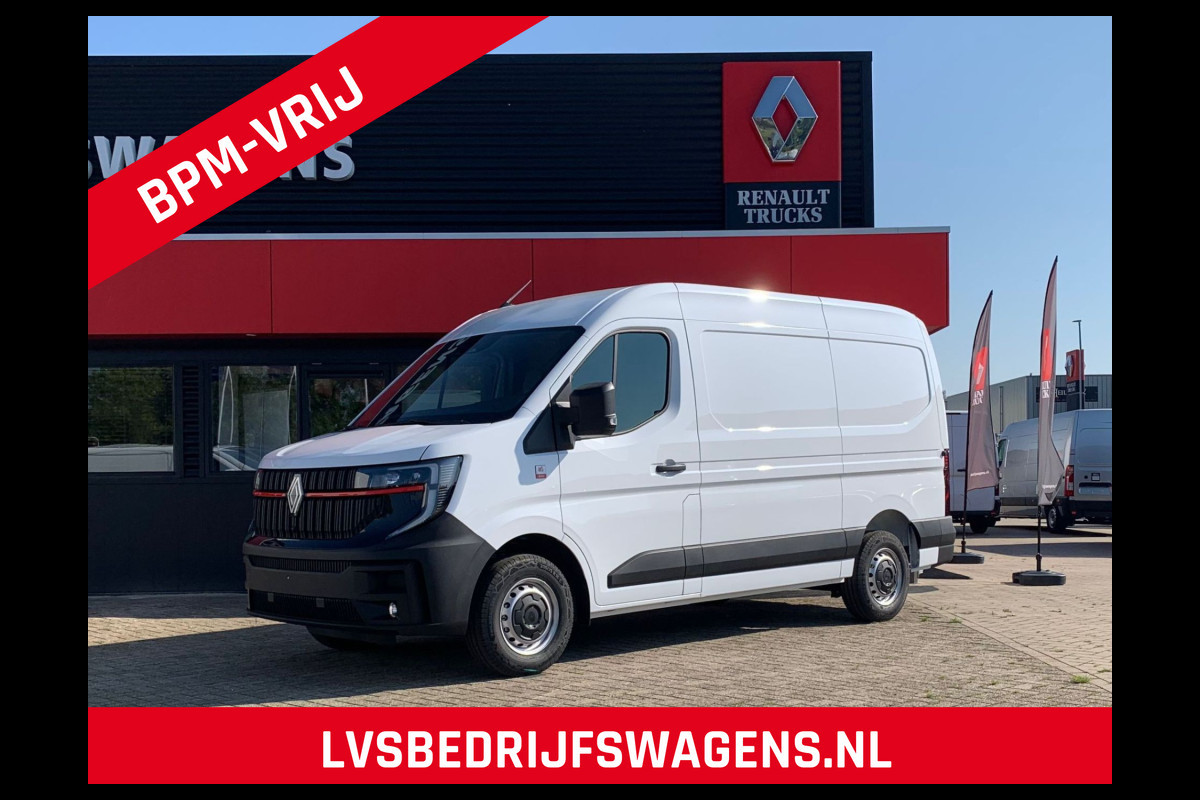 Renault Master T35 2.0 dCi 150 PK L2H2 Dubbele schuifdeuren, Nieuw model, Camera, Trekhaak, Apple carplay