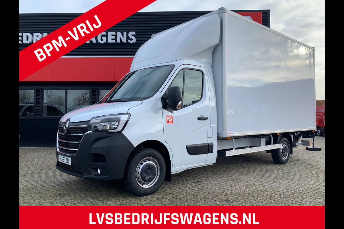 Renault Master T35 2.3 dCi 165 PK L3 Bakwagen Justdrive 430x220x235 D'Hollandia laadklep 750Kg