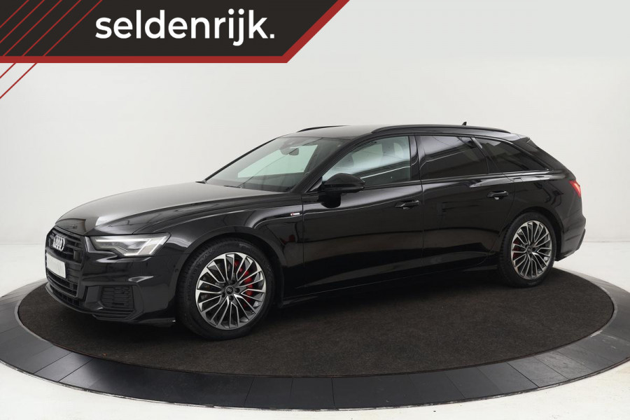 Audi A6 55TFSIe quattro 386pk S Line | Adaptive cruise | Stoelverwarming | Trekhaak | Carplay | Matrix LED | Half leder | Navigatie