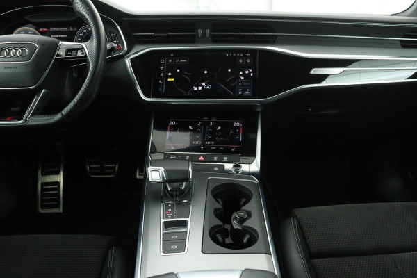 Audi A6 55TFSIe quattro 386pk S Line | Adaptive cruise | Stoelverwarming | Trekhaak | Carplay | Matrix LED | Half leder | Navigatie