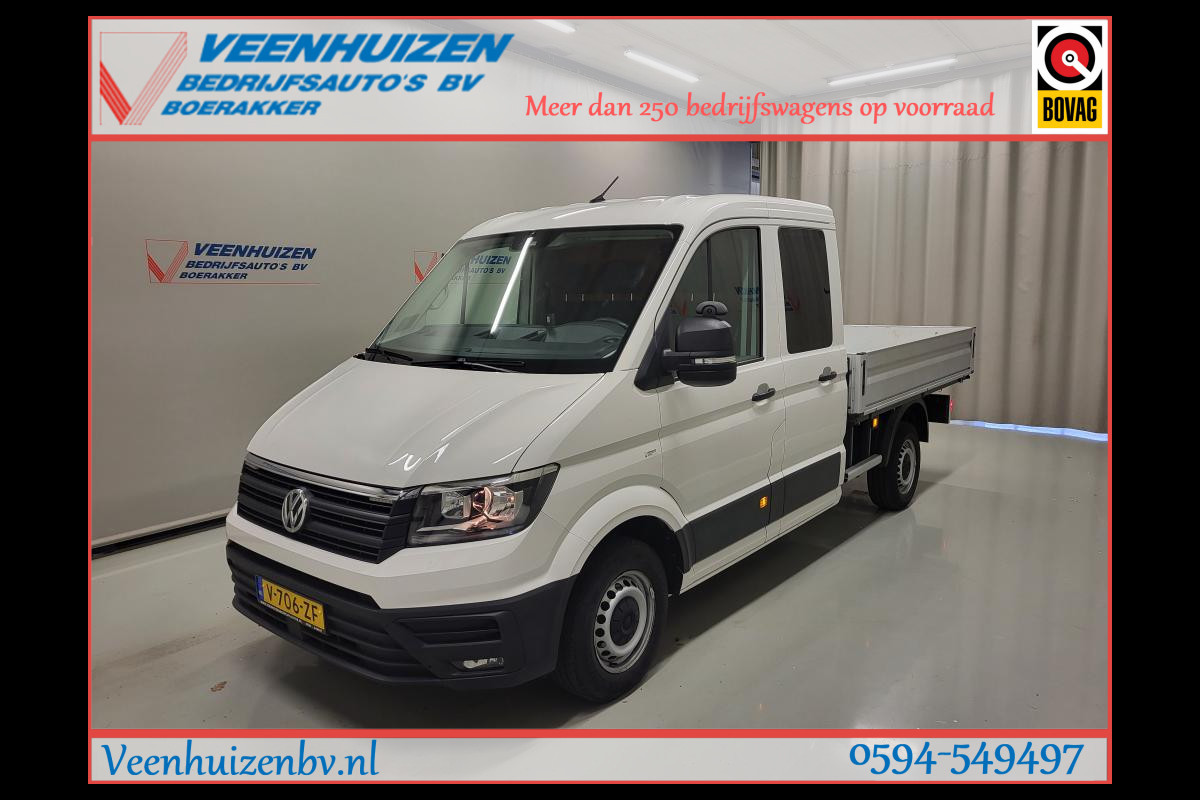 Volkswagen Crafter 2.0TDI Pick-up Dubbele Cabine Euro 6!