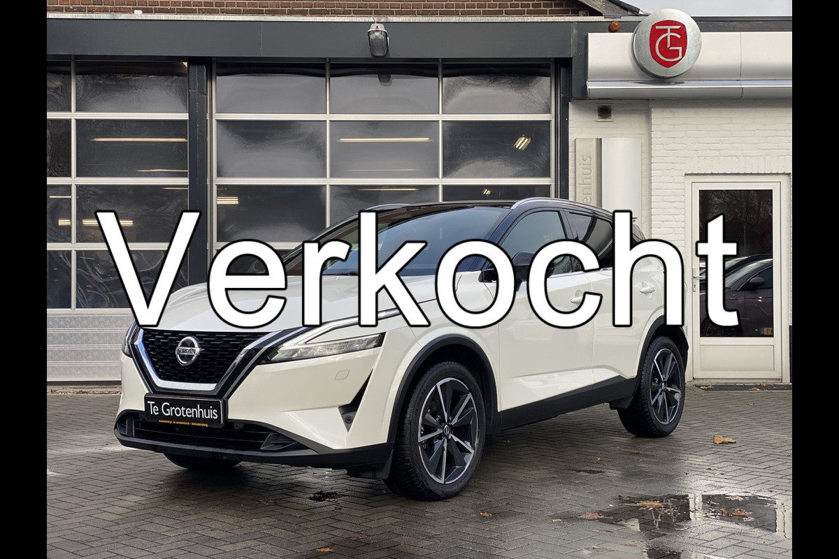 Nissan QASHQAI Tekna + 1.3 MHEV | LEER | Navi | LMV