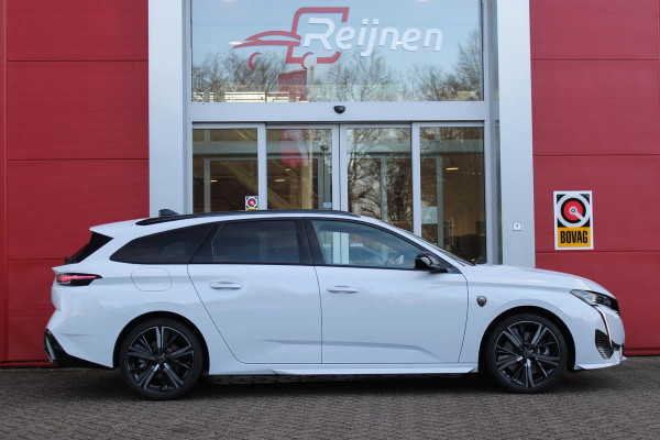 Peugeot 308 SW 1.6 PHEV 180PK GT PACK BUSINESS | ELEKTRISCHE STOEL MET GEHEUGEN FUNCTIE | STOEL VERWARMING | ELEKTRISCHE ACHTERKLEP | 360° CAMERA | KEYLESS ENTRY/START | ADAPTIVE CRUISE CONTROL | 19" LICHTMETALEN VELGEN | DRAADLOZE TELEFOONLADER | DRAADLOZE APPLE CARPLAY/ANDROID AUTO | NAVIGATIE | ALCANTARA BEKLEDING | DAB+ RADIO | DODEHOEK DETECTIE |