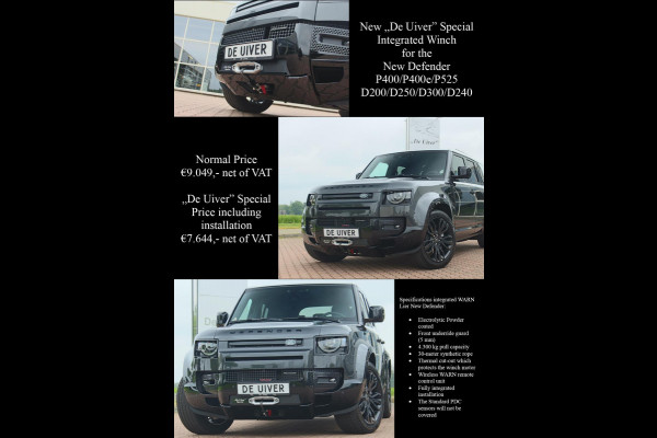 Land Rover Defender 2.0 P400e 110 X Pano | Head-Up | 22 Inch | Stoelkoeling/verwarming | ACC | Koelbox | 4-zone Clim