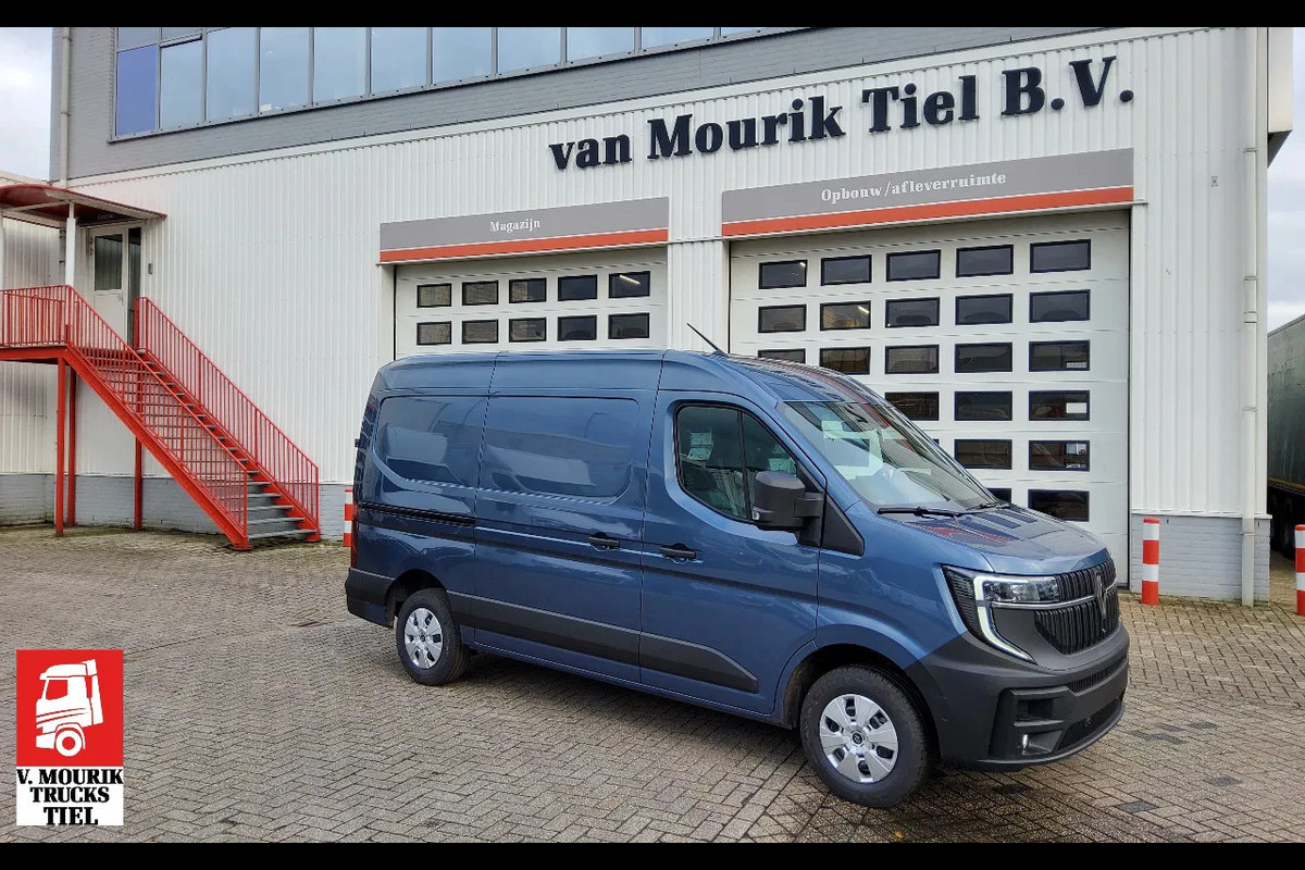 Renault Master 170.35 EURO 6 L2H2 - 2x ZIJSCHUIFDEUR - BLAUW-GRIJS METALLIC - V-35-KRN - BPM VRIJ!