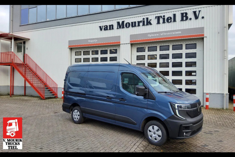 Renault Master 170.35 EURO 6 L2H2 - 2x ZIJSCHUIFDEUR - BLAUW-GRIJS METALLIC - V-35-KRN - BPM VRIJ!