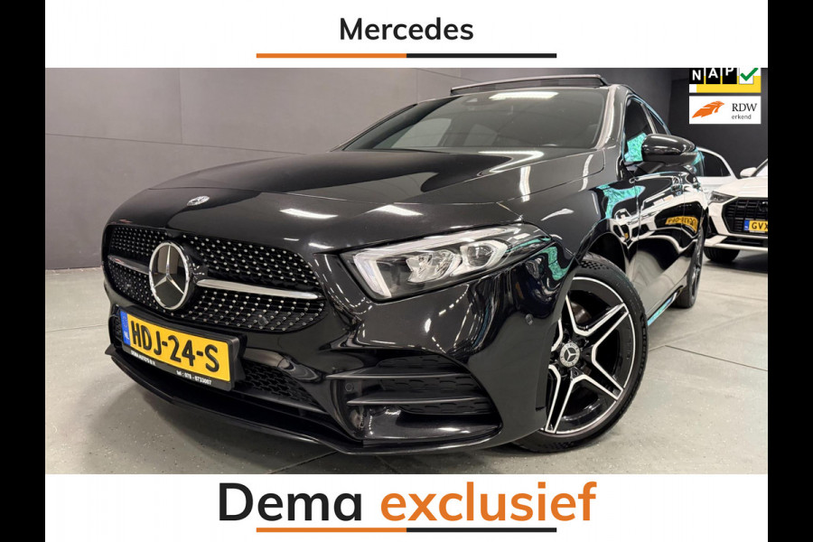 Mercedes-Benz A-Klasse 250 e AMG PANO/NAVI/CAM/LED/DAB/CARPLAY/SFEERVERL/H-UP/STOEL-M///