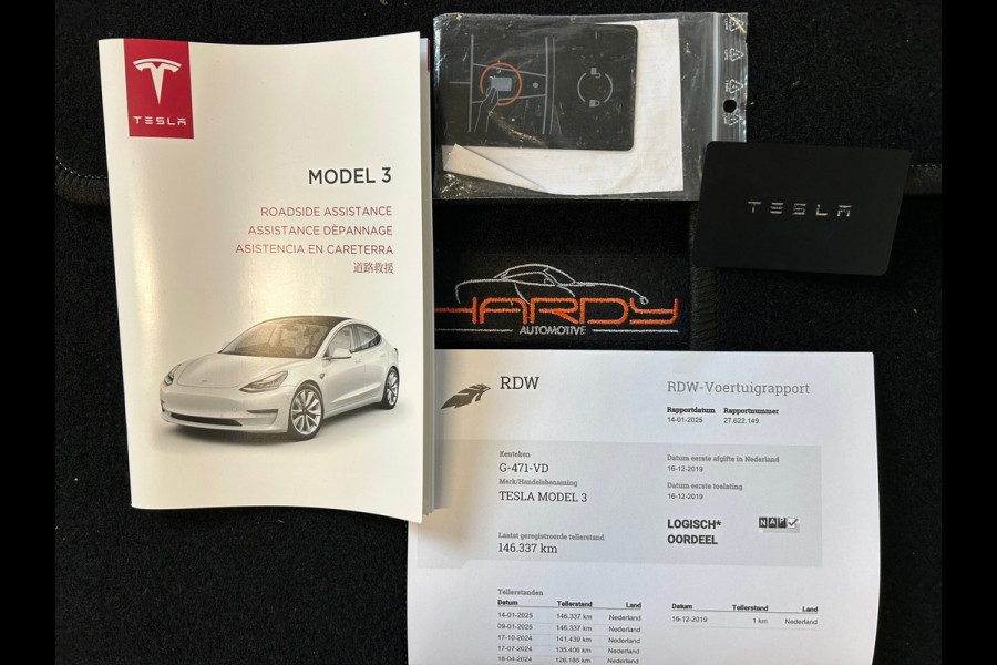 Tesla Model 3 Long Range AWD 75 kWh 89% SOH Trekhaak (1.000kg)